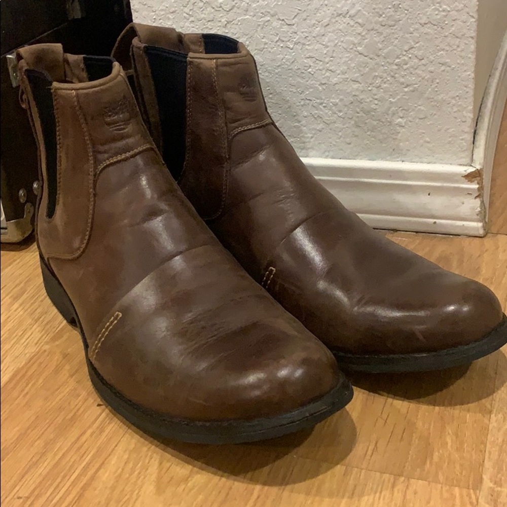 Timberland leather boots for men